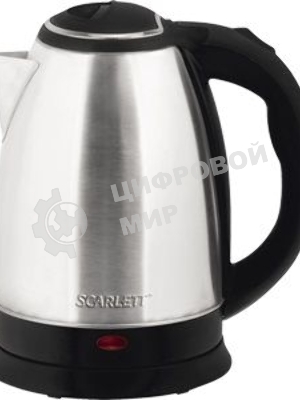 Чайник электрический Scarlett SC-EK21S26 1.8л. 1800Вт серебристый (корпус: нержавеющая сталь)