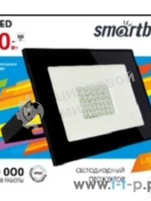 Прожектор светодиодный FL SMD LIGHT Smartbuy-50W/6500K/IP65 (SBL-FLLight-50-65K)