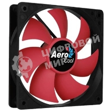 Вентилятор для корпуса Aerocool/Formula Force 12 PWM красный, 120 мм, 1500 об/мин, 27.5 дБ, 4 pin