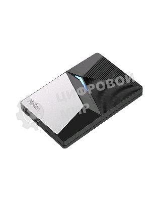 Внешний SSD Netac Z7S, 240 Gb, USB 3.2 Gen 2 Type-C, R/W 550/480, черный