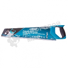 Ножовка по дереву Gross PIRANHA, усил.трапецев.полотно,500 мм,11-12TPI,зуб3D,кален.зуб,2-комп.рук.