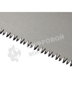 Ножовка по дереву Denzel 450 мм, 11 TPI, зуб 3D, металлопластиковая рукоятка