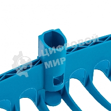 Грабли пластиковые Palisad LUXE 400 мм, 12 прямых зубьев, усиленные