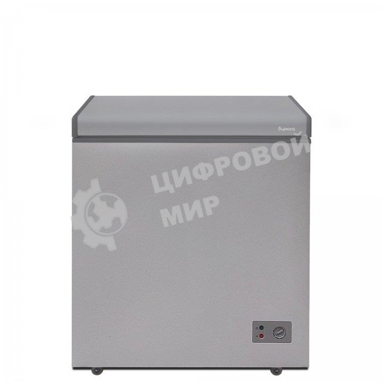 Морозильный ларь Бирюса Б-M155KX, металлик, 145л