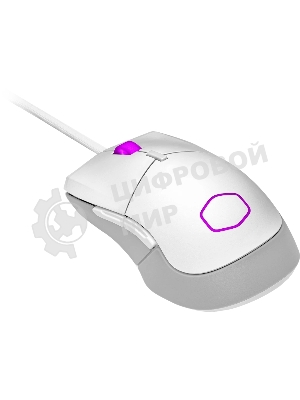 Мышь проводная Cooler Master MM-310-WWOL1 белый, 12000 dpi, USB Type-A, кнопки - 6