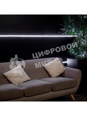 Гибкий неон Neon-night LED SMD 8х16 мм, двухсторонний, белый, 120 LED/м, 5 м