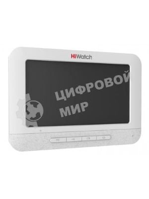 Видеодомофон HiWatch DS-D100MF серебристый