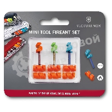 Набор инструментов для пероч.ножа Victorinox FireAnt (4.1330.B1) ассорти блистер