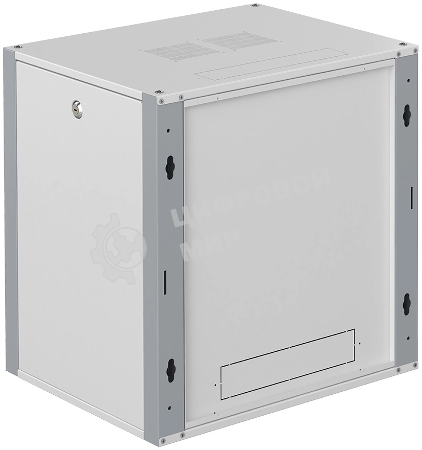 Шкаф коммутационный Sysmatrix (WP 6315.710) настенный 15U 600x350мм пер.дв.стекл 2 бок.пан. 60кг серый IP20