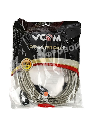 Кабель-адаптер VCOM VUS7049-25M USB2.0-repeater, удлинительный активный Am-->Af 25м