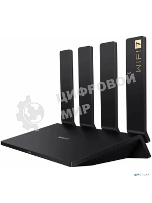 Роутер беспроводной Huawei WiFi BE3 Pro YGJN- BE33 (53030DEM) BE3600 10/100/1000BASE-T черный