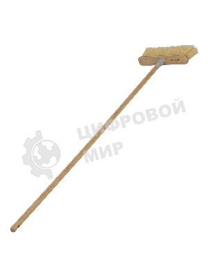 Щетка бамбуковая для подметания пола 26,5 см с черенком, 117 см, Home Palisad