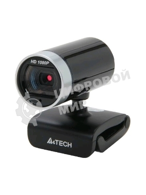 Веб-камера A4Tech PK-910H 1920x1080, 30 кадр/с, USB Type-A, микрофон (шумоподавление), универсальное крепление