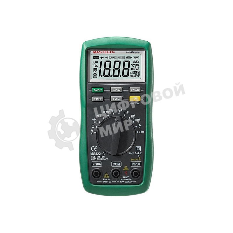 Универсальный мультиметр MASTECH MS8221С 13-2056