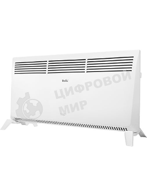 Конвектор электрический Ballu Camino Eco Turbo BEC/EMT-2500 белый, 2500 Вт, 30 м2, термостат