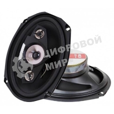 Колонки автомобильные Kicx DC 694MR 180Вт 90дБ 4Ом 16x24см (6x9дюйм) (ком.:2кол.) коаксиальные четырехполосные