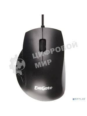 Мышь проводная ExeGate Professional Standard SH-9028 черный, 1000 dpi, USB, кнопки - 3