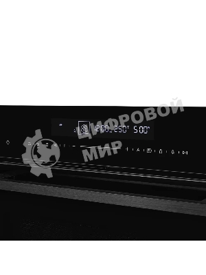 Встраиваемый духовой шкаф Kuppersberg KHT 616 Black компактный, ШхВхГ: 59.5х45.4х56.5 см, 50 л, А+, гидролизная очистка, черный