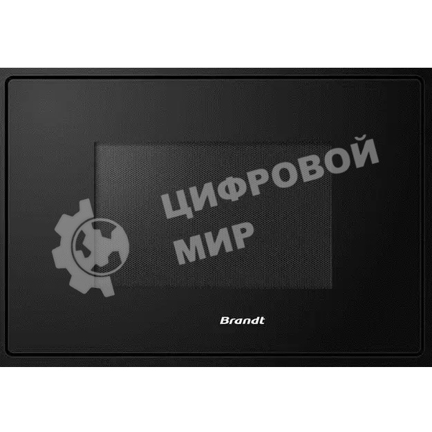 Встраиваемая микроволновая печь Brandt, 3 функции приготовления, 8 автоматических программ, гриль, размораживание, сенсорное управление, таймер, объем 25 л, защита от детей, черный