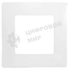 Рамка 1 пост. белый ETIKA