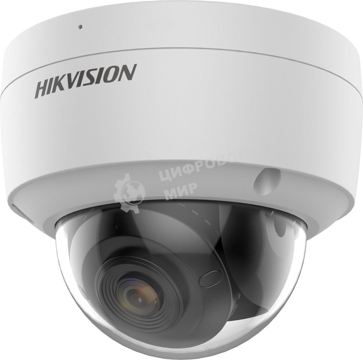 Видеокамера Hikvision DS-2CD2127G2-SU(C)(4мм) 2Мп уличная купольная IP-камера с технологией AcuSense1/2.8