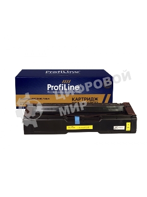 Картридж ProfiLine PL-407546 (SPC250E) для принтеров Ricoh Aficio SPC250/SPC260/SPC261 Yellow 1600 копий