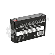 Батарея для ИБП ExeGate HRL 6-7.2 (6V 7.2Ah), клеммы F1