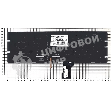 Клавиатура для ноутбука Asus ROG GL502VM черная без рамки с фиолетовой подсветкой