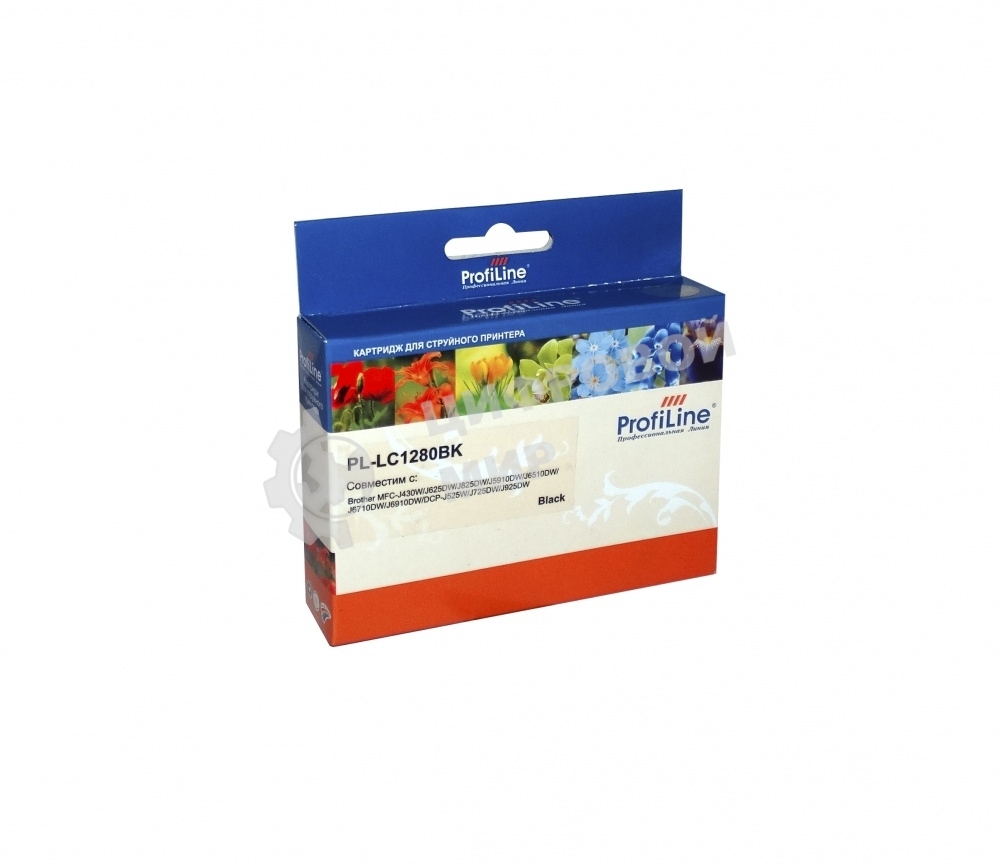 Картридж струйный для Brother PL-LC1280BK MFC-J6510DW/6710DW/6910DW Black водн ProfiLine