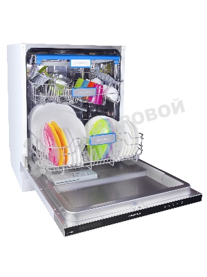 Встраиваемая посудомоечная машина Maunfeld MLP-12IM, черный, 59.8 см, 14 компл., 44 дБ, класс A++