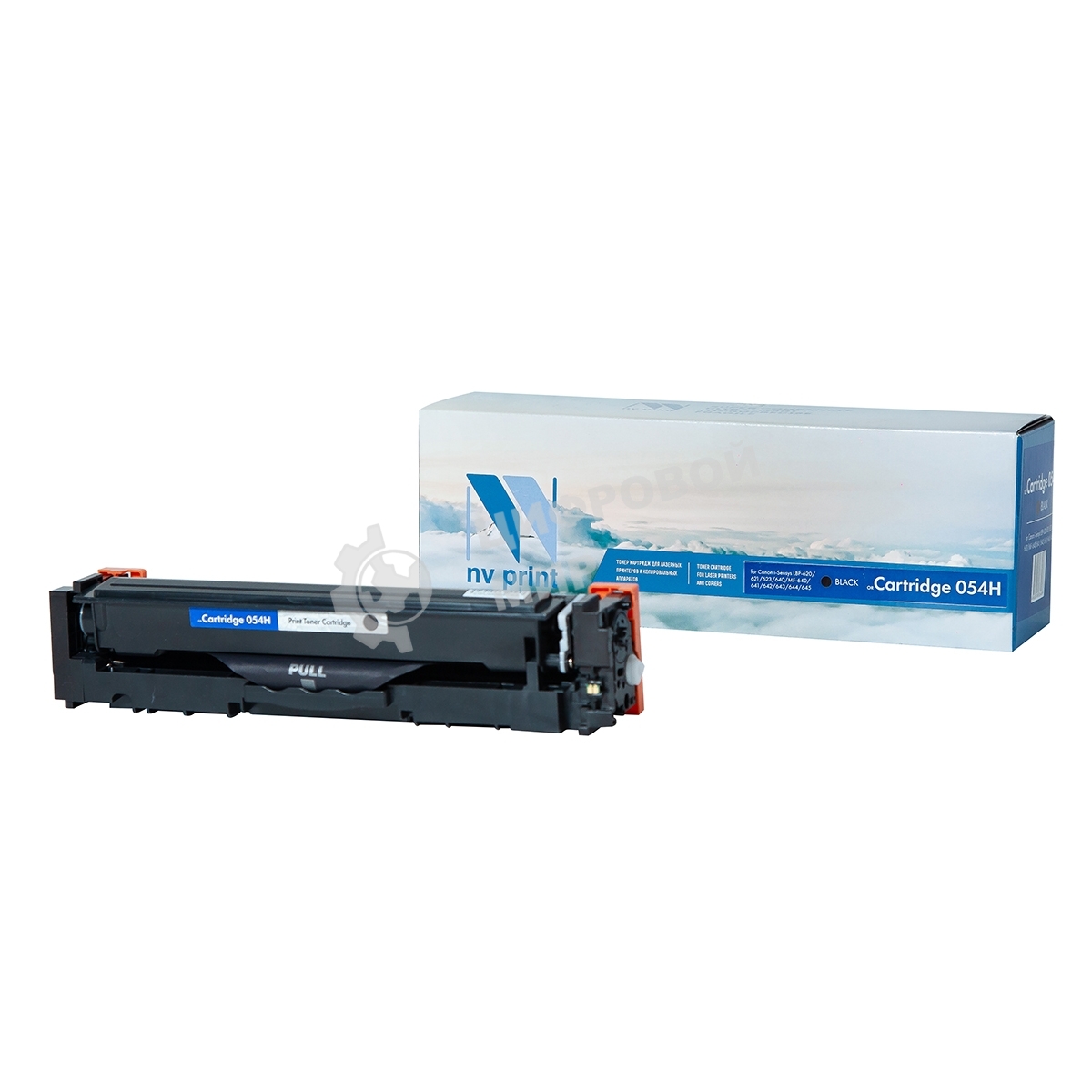 Картридж лазерный NVPrint совместимый NV-054H черный для Canon i-Sensys LBP-620/621/623/640/MF-640/641/642/643/644/645 (3100k)
