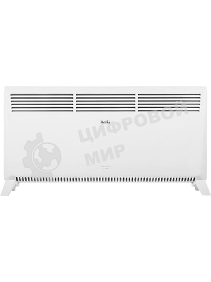 Конвектор электрический Ballu Camino Eco Turbo BEC/EMT-2500 белый, 2500 Вт, 30 м2, термостат