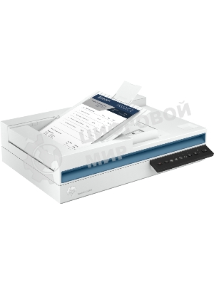 Сканер планшетный HP Scanjet Pro 2600 f1, A4, CIS, 600x600dpi, ДАПД 60 листов, ч/б 25 стр. или 50 изобр. в минуту (300dpi),цв. 25 стр/мин/50 изобр/мин, 48 бит, 24 бит, USB 2.0 (20G05A)