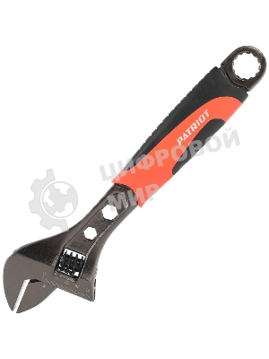 Ключ разводной Patriot AWF-300, обрезиненная ручка, 300/35 мм