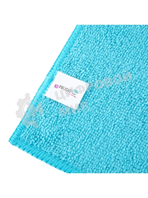 Салфетка универс. Home Palisad из микрофибры 300x300 мм, голубая