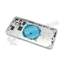 Задняя крышка (корпус) в сборе с рамкой для Apple iPhone 11 Pro Max белый