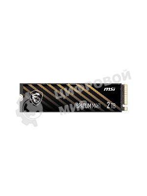 Накопитель SSD MSI SPATIUM M461, 2TB, M.2 2280, PCIe 4.0 x4, NVMe, R/W 5000/4200