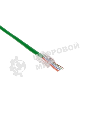 Разъем cквозной Rexant RJ-45(8P8C) под витую пару, UTP, CAT 5e