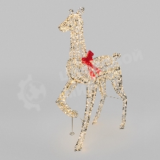 Светодиодная фигура Neon-night Олениха 155 см, цвет свечения теплый белый, питание от трансформатора, IP44