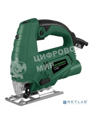 FAVOURITE JS 920 Лобзик [JS 920 ] 920Вт, 0-3000ход/мин, лазер, быстр.фикс.пилки, рег. Обор., маятн. Ход, дерев-65мм, мет-6мм