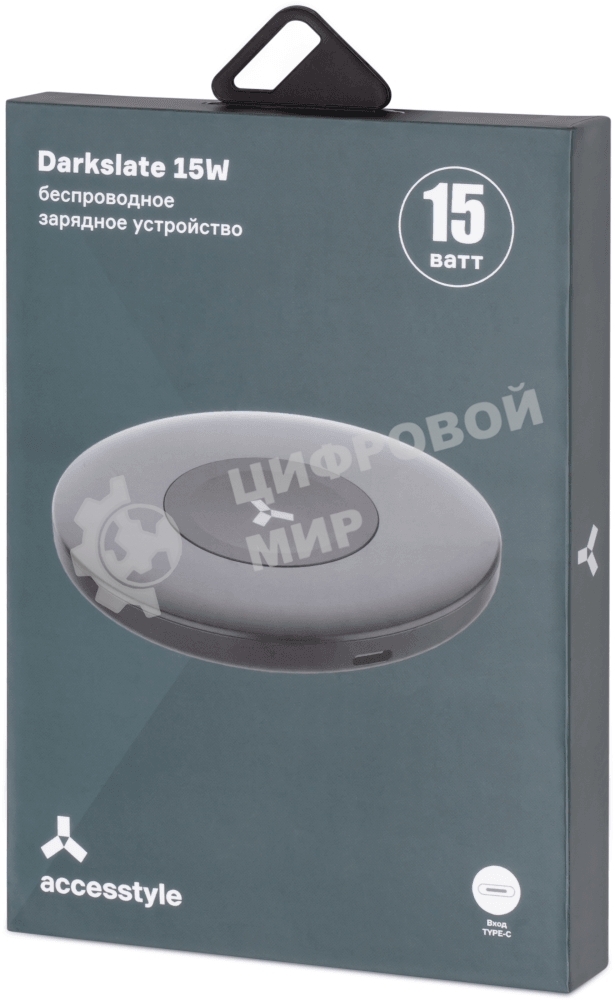 Сетевое зарядное устройство для телефона Accesstyle Darkslate 15W