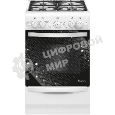 Плита газовая Gefest ПГ 5100-02 0309 белый, конфорок 4 шт, духовка 52 л, 50 см x 85 см x 58.5 см