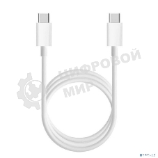 Bion Кабель для зарядки USB Type-C - Type-C (CM/CM), 3A, 100W, USB 2.0, 2 м, белый BXP-CCP-USBC2-CMCM-2M-B