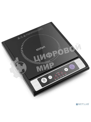 Плита электрическая Kitfort КТ-107 черный (настольная)