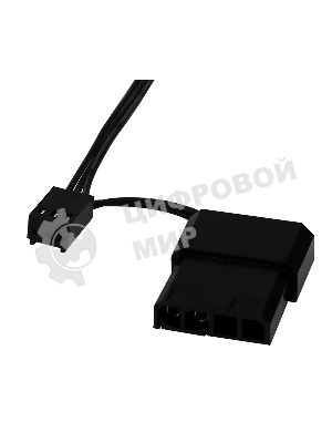 Вентилятор для корпуса AeroCool/Formula Motion 12 Plus черный, 120 мм, 1200 об/мин, 22.1 дБ, 3 pin