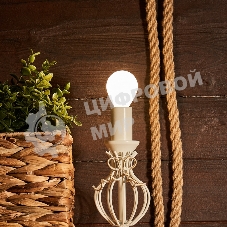 Лампа светодиодная филаментная Rexant Шарик GL45 9.5 Вт 915 Лм 4000K E14 матовая колба