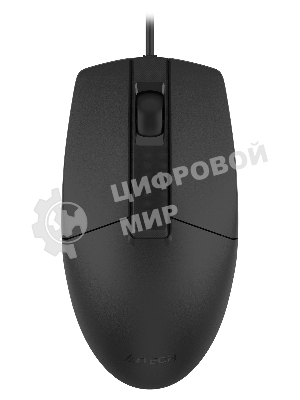 Комплект клавиатура+мышь A4Tech KK-3330S проводной, USB, 1200 DPI, чёрный