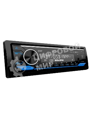 Автомагнитола ACV ADX-907BM, 1 DIN, Bluetooth, USB Type-A, AUX, пульт ДУ