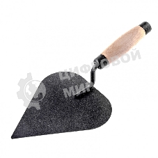 Кельма штукатура стальная, деревянная усиленная ручка Россия