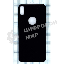 Защитное заднее стекло для iPhone XS Max черный